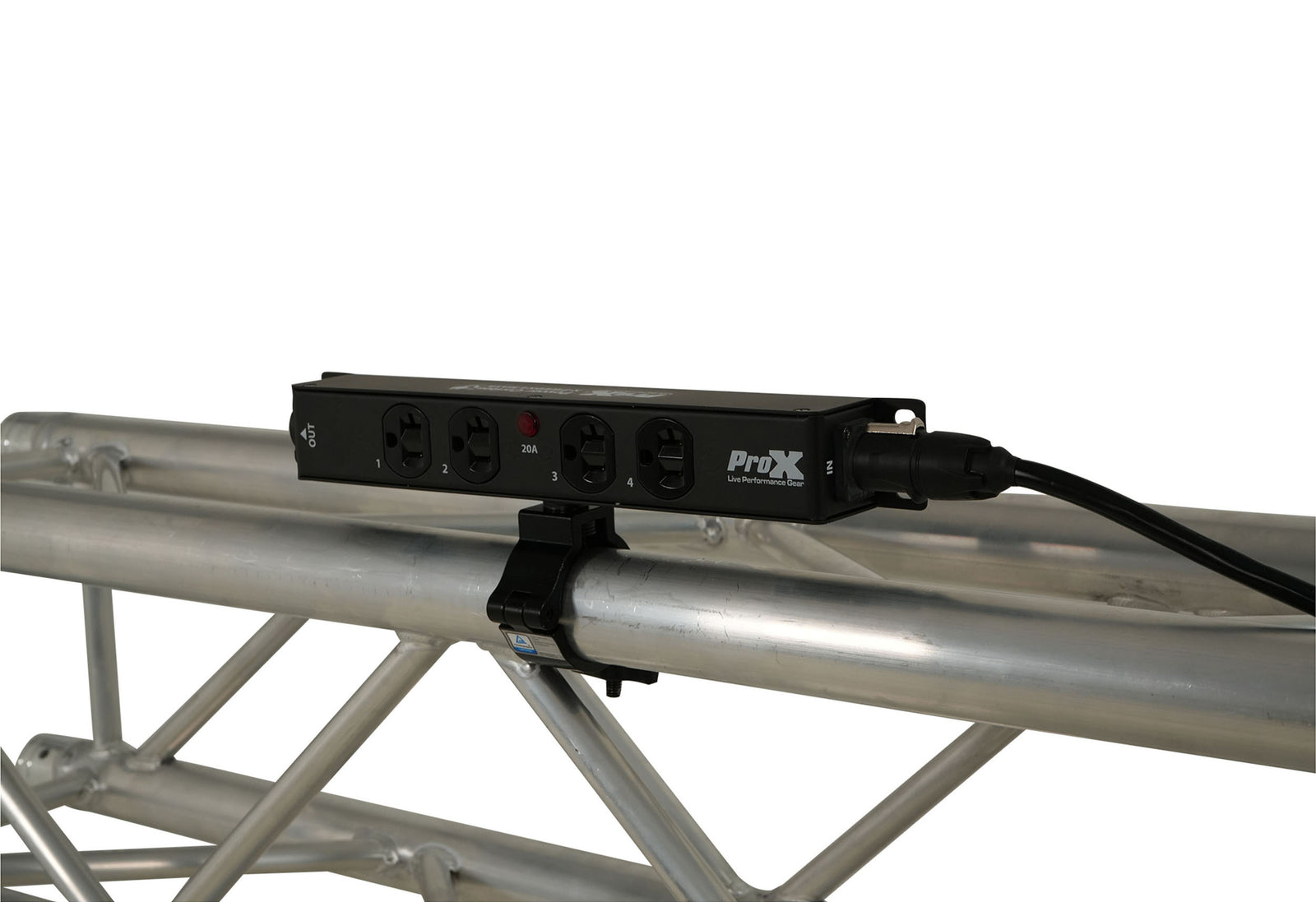 ProX X-PWEDX4MAYA 4 Outlet Power Strip AC Outlet Box with True1 IN/OUT 20A Power Center