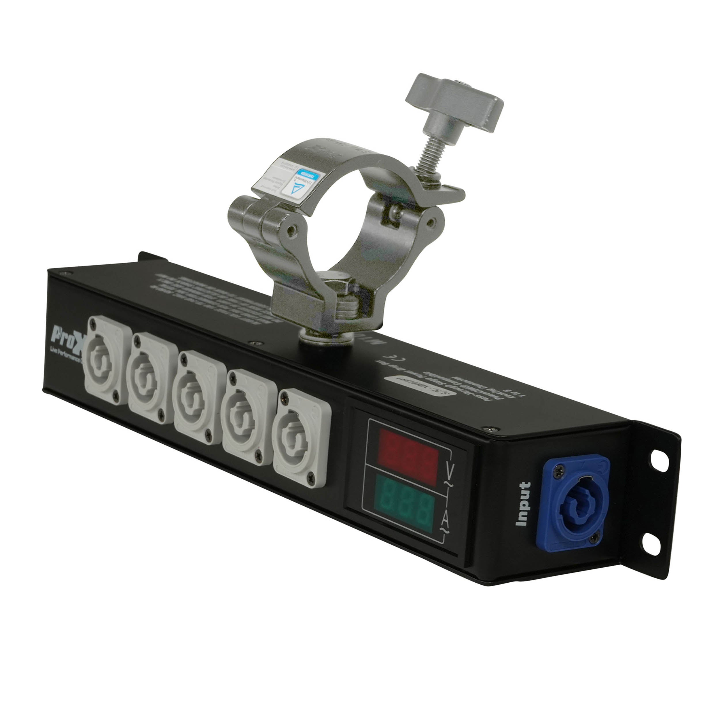 ProX X-PW CONLEDX6 RITA PowerCenter 6X Outlet Box PowerCON Compatible Splitter 20A by ProX Cables