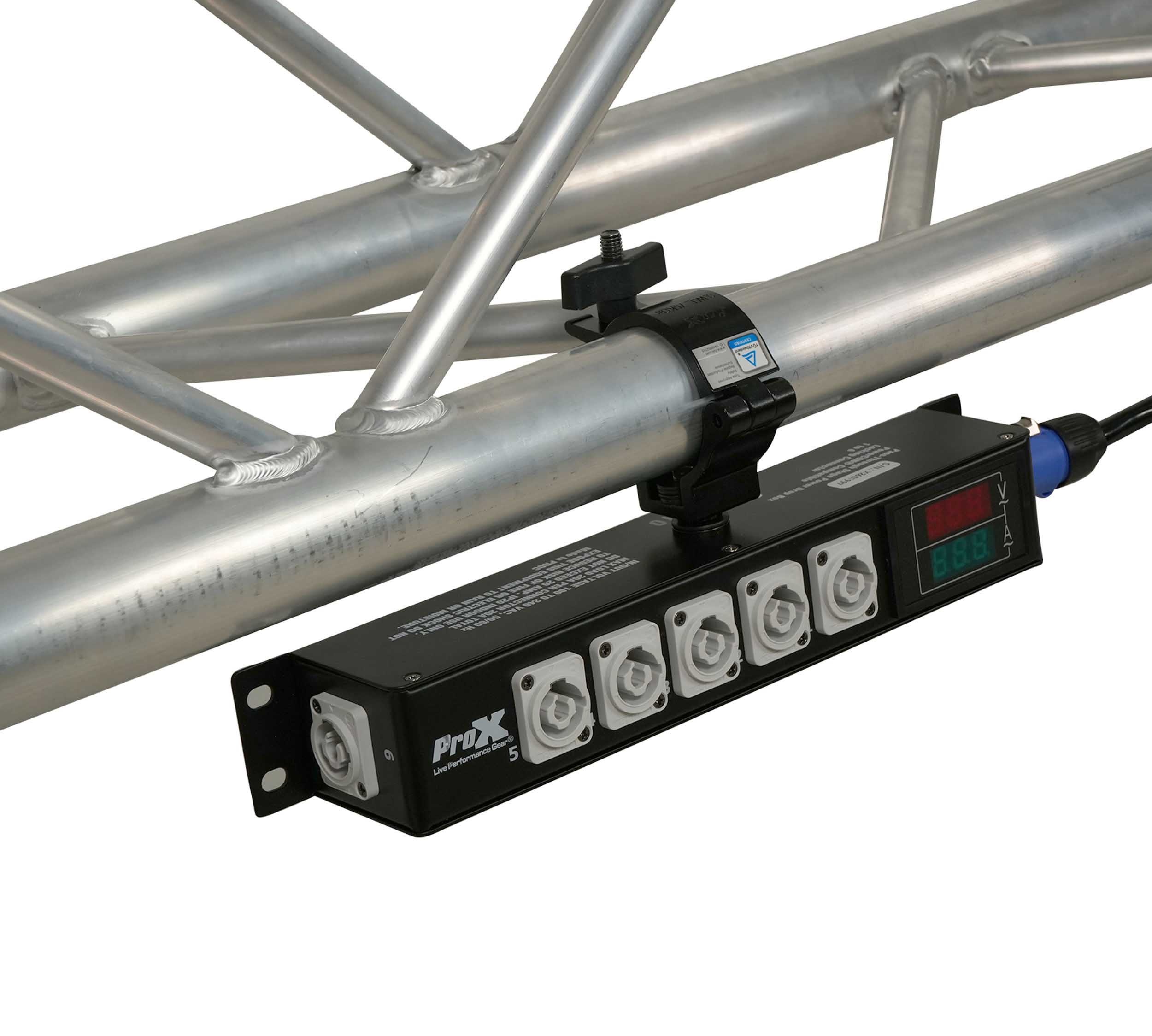 ProX X-PW CONLEDX6 RITA PowerCenter 6X Outlet Box PowerCON Compatible Splitter 20A by ProX Cables