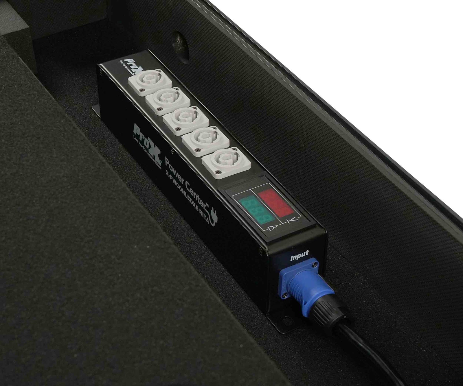 ProX X-PW CONLEDX6 RITA PowerCenter 6X Outlet Box PowerCON Compatible Splitter 20A by ProX Cables