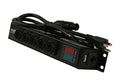 ProX X-PWTR1LEDX6DANA PowerCenter AC to 6X True1 Splitter Outputs with V and A Meter by ProX Live Performance Gear