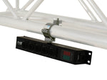 ProX X-PWTR1LEDX6DANA PowerCenter AC to 6X True1 Splitter Outputs with V and A Meter by ProX Live Performance Gear