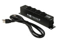 ProX X-PWTR1LEDX6DANA 5-Way Power Splitter Box for True1 Power Connection Powers 5 Devices by ProX Live Performance Gear