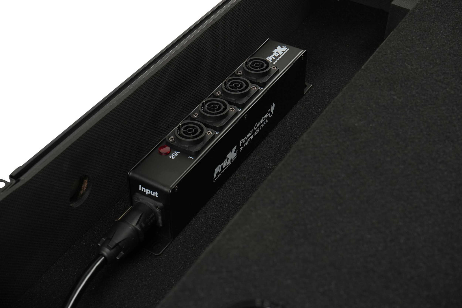 ProX X-PWTR1LEDX6DANA 5-Way Power Splitter Box for True1 Power Connection Powers 5 Devices by ProX Live Performance Gear