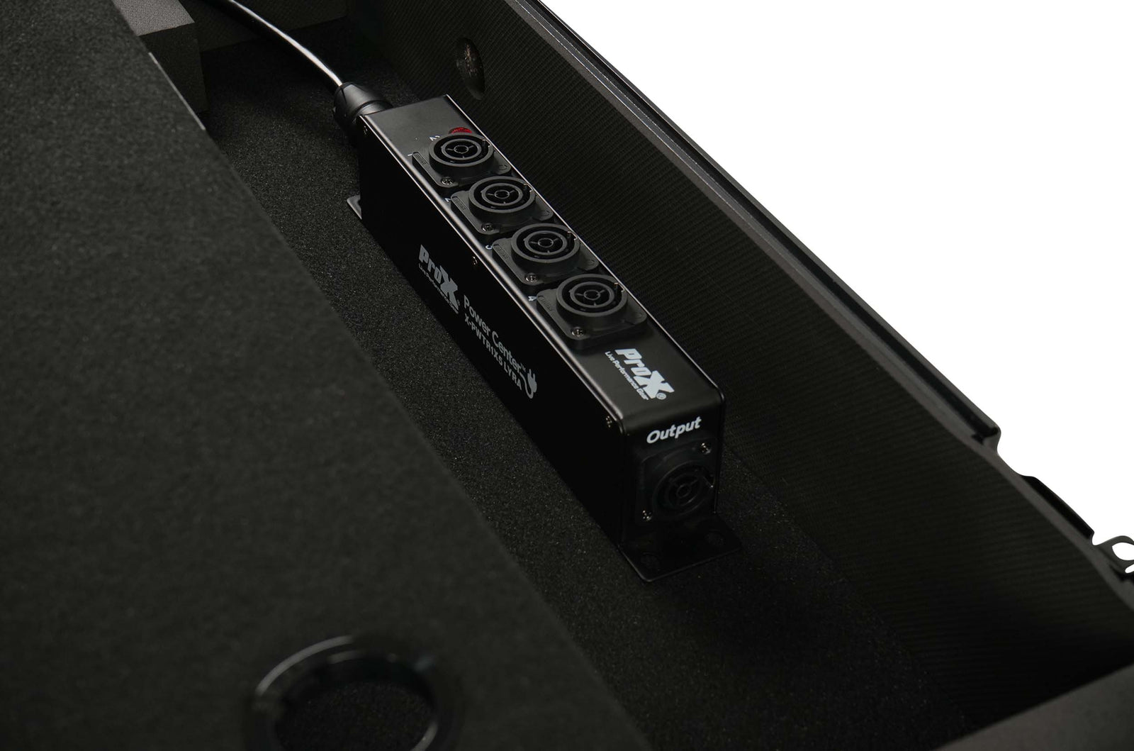 ProX X-PWTR1LEDX6DANA 5-Way Power Splitter Box for True1 Power Connection Powers 5 Devices by ProX Live Performance Gear