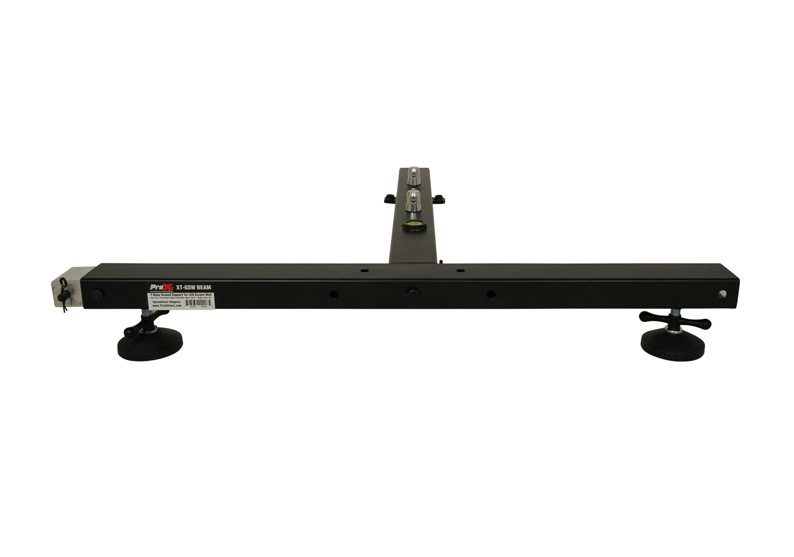 ProX XT-GSWBEAM Ground Support Stabilizing 1M / 3.28ft T-Base for LED Screen Wall Stacking by ProX Live Performance Gear