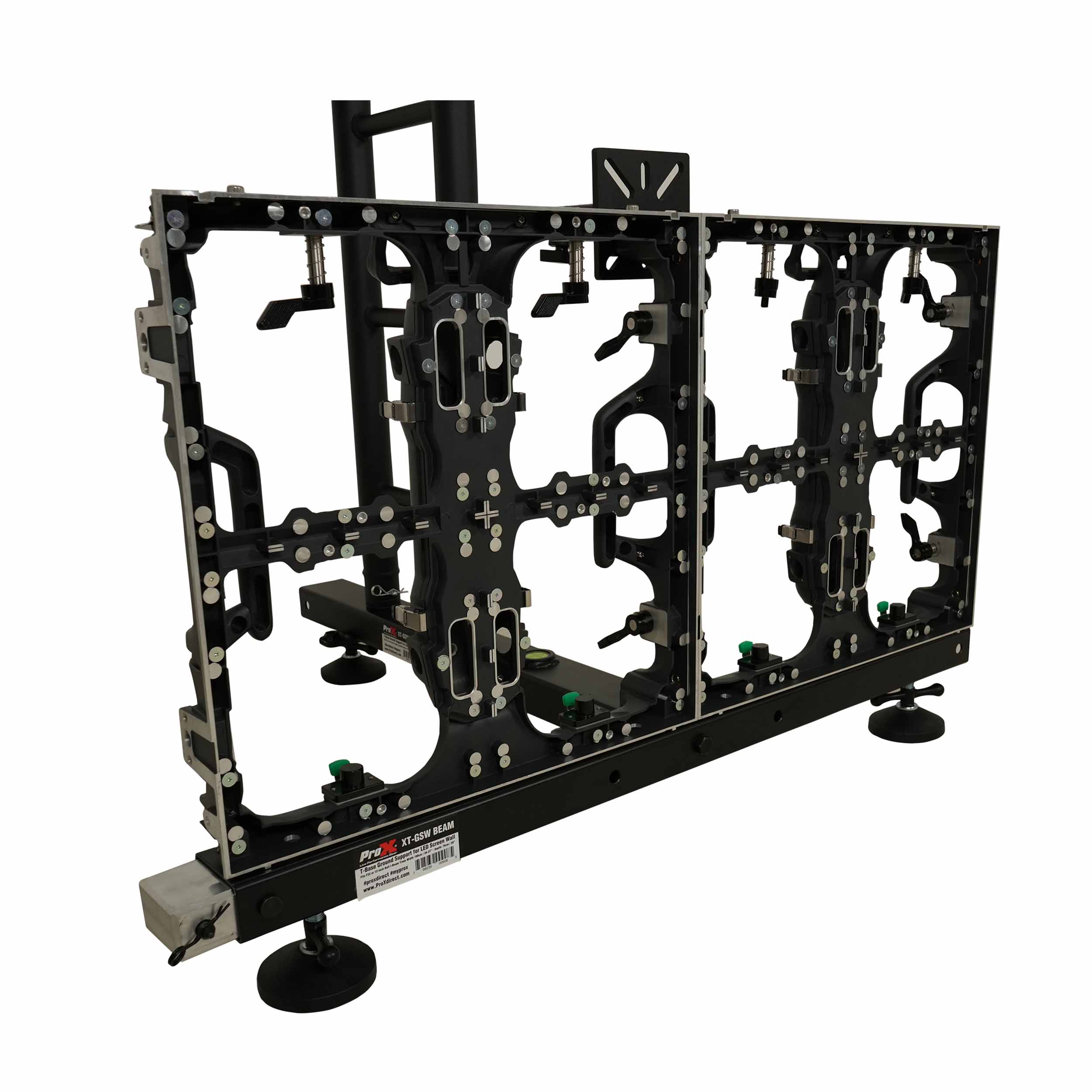ProX XT-GSWBEAM Ground Support Stabilizing 1M / 3.28ft T-Base for LED Screen Wall Stacking by ProX Live Performance Gear