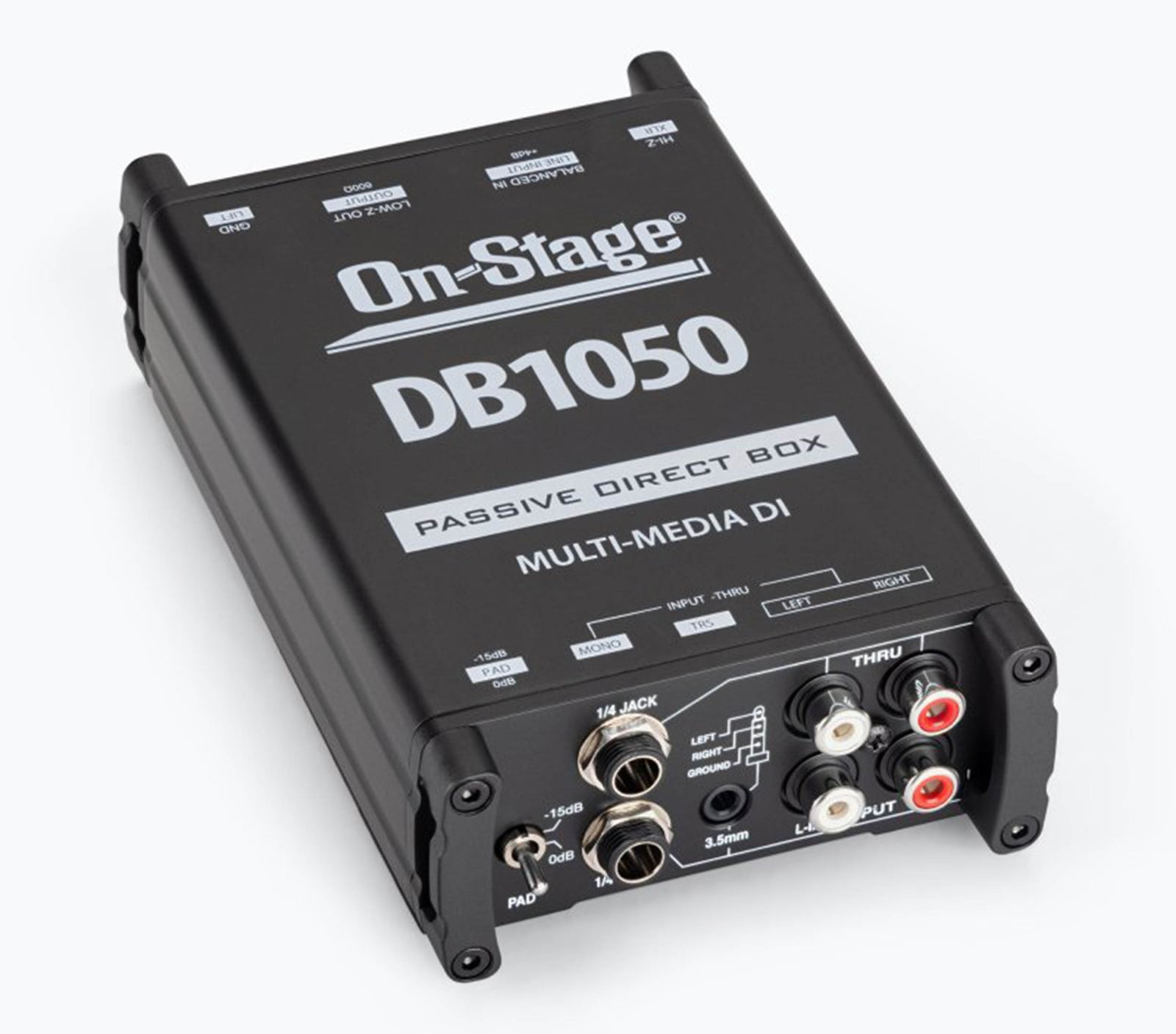 On-Stage Audio DB1050 Passive Multimedia DI Box by OnStage
