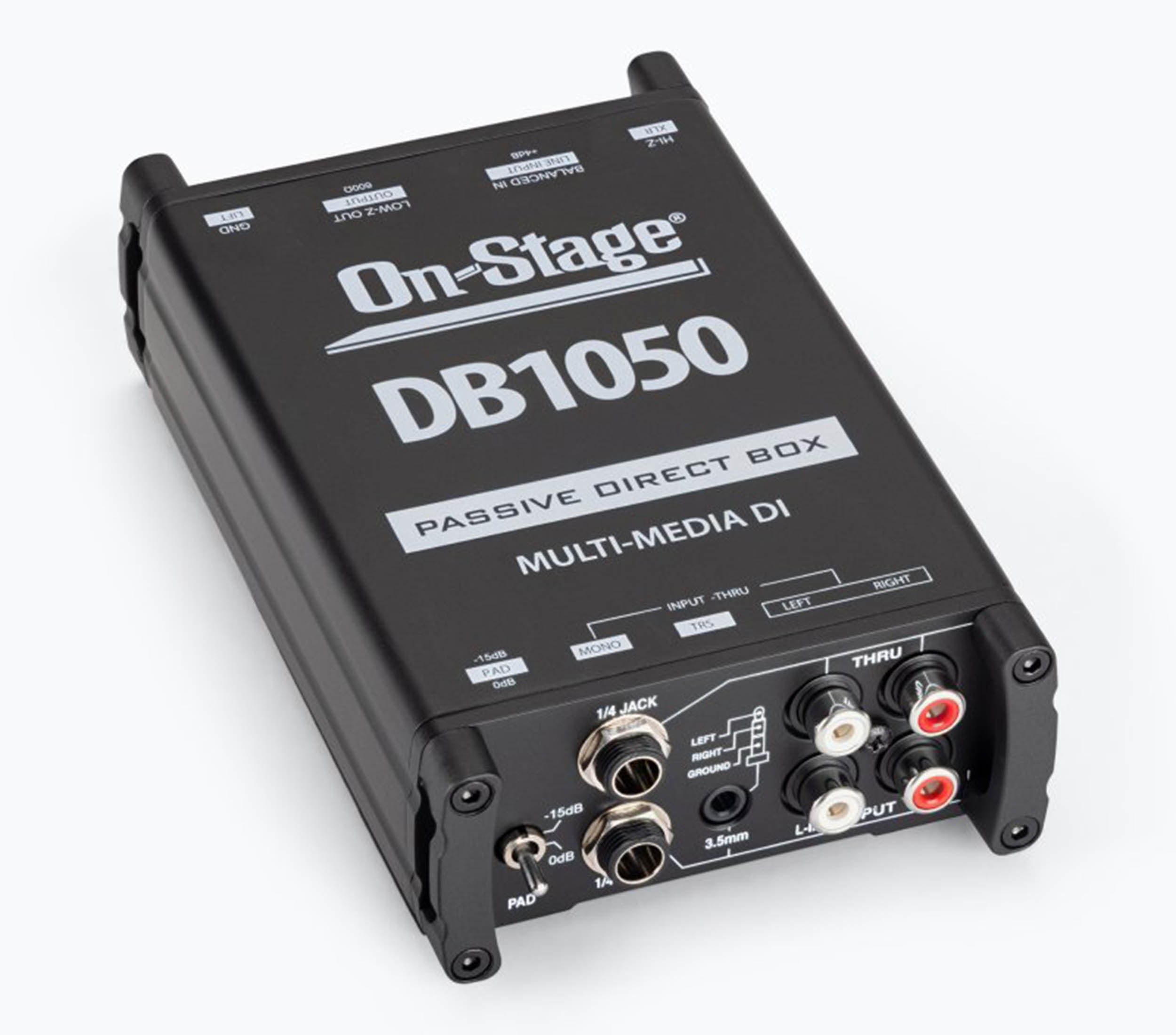 On-Stage Audio DB1050 Passive Multimedia DI Box by OnStage