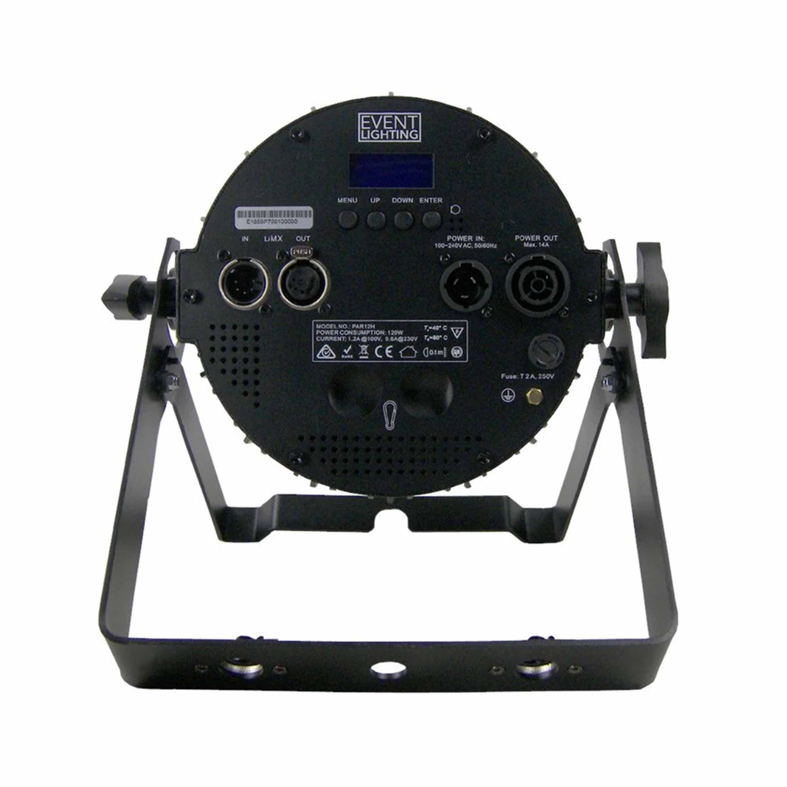 Antari PAR12H Indoor Pro Par RGBWA+UV LED Light - 12x12W by Antari Lighting