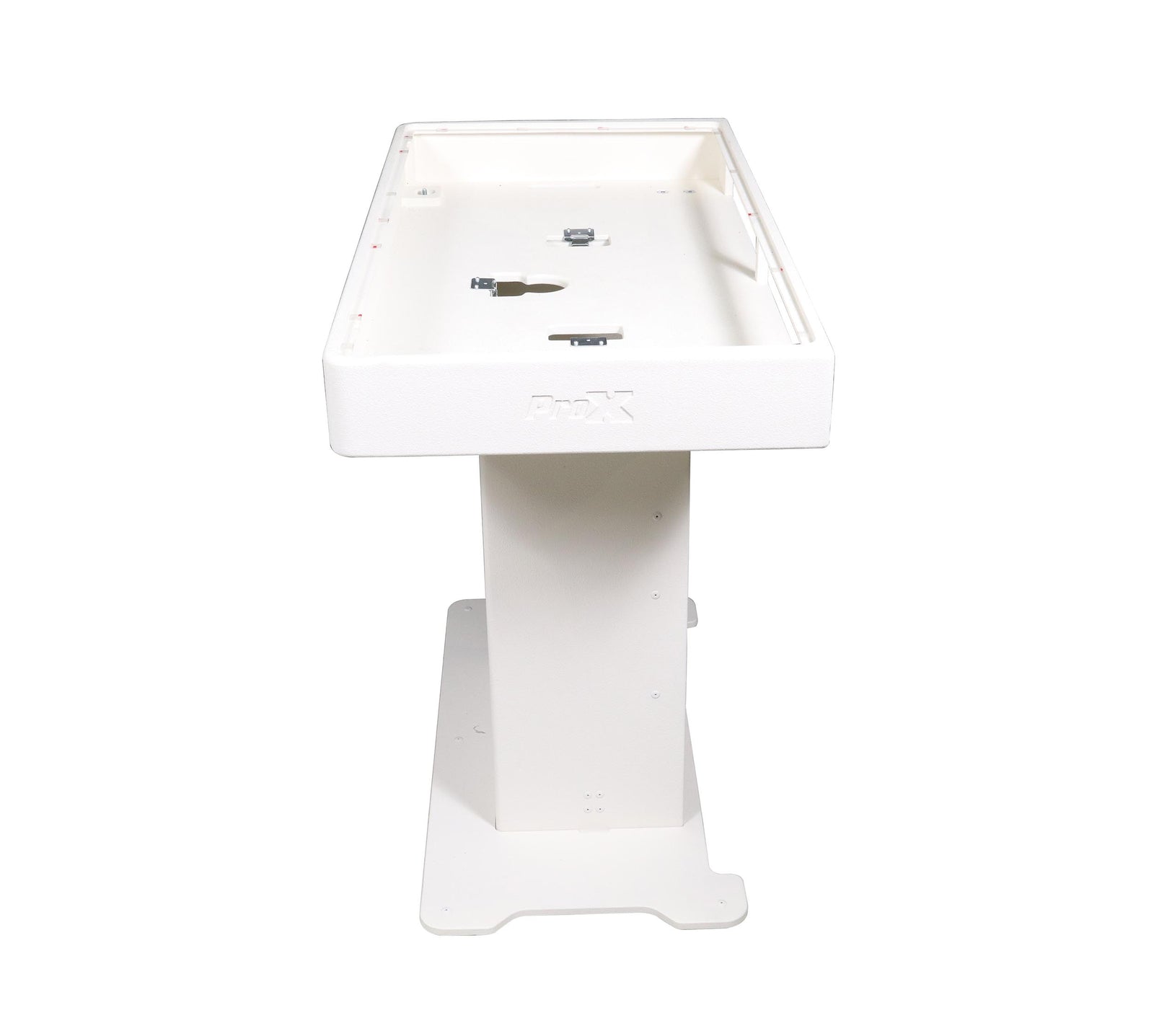 ProX XZF-DJXLCTW DJ Control Tower in White, with 2 Flight Case Fits (2x CDJ3000-A9) and (2x Rane12 -72) by ProX Cases