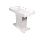 ProX XZF-DJXLCTW DJ Control Tower in White, with 2 Flight Case Fits (2x CDJ3000-A9) and (2x Rane12 -72) by ProX Cases