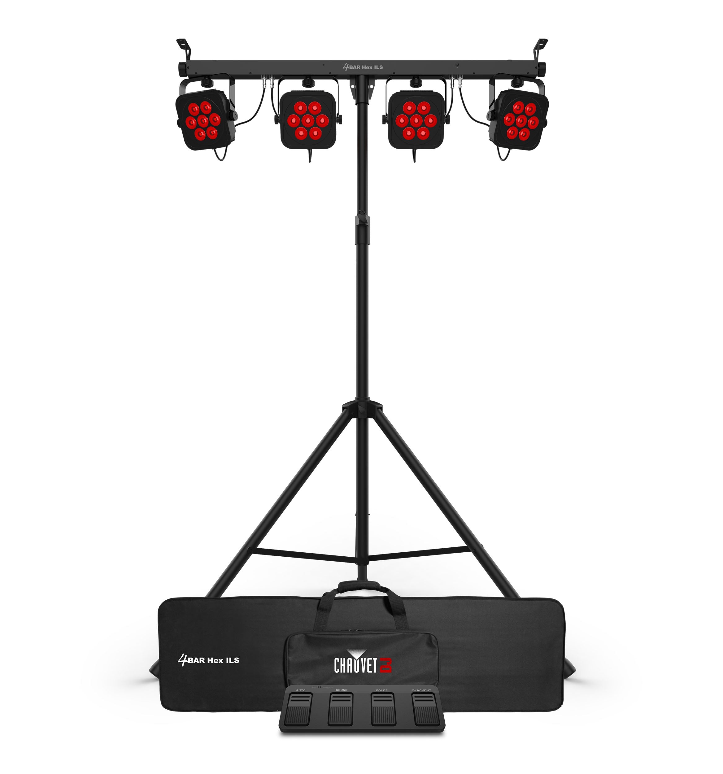 B-Stock: Chauvet DJ 4BAR Hex ILS, Hex Color (RGBAW+UV) LED Lights by Chauvet DJ