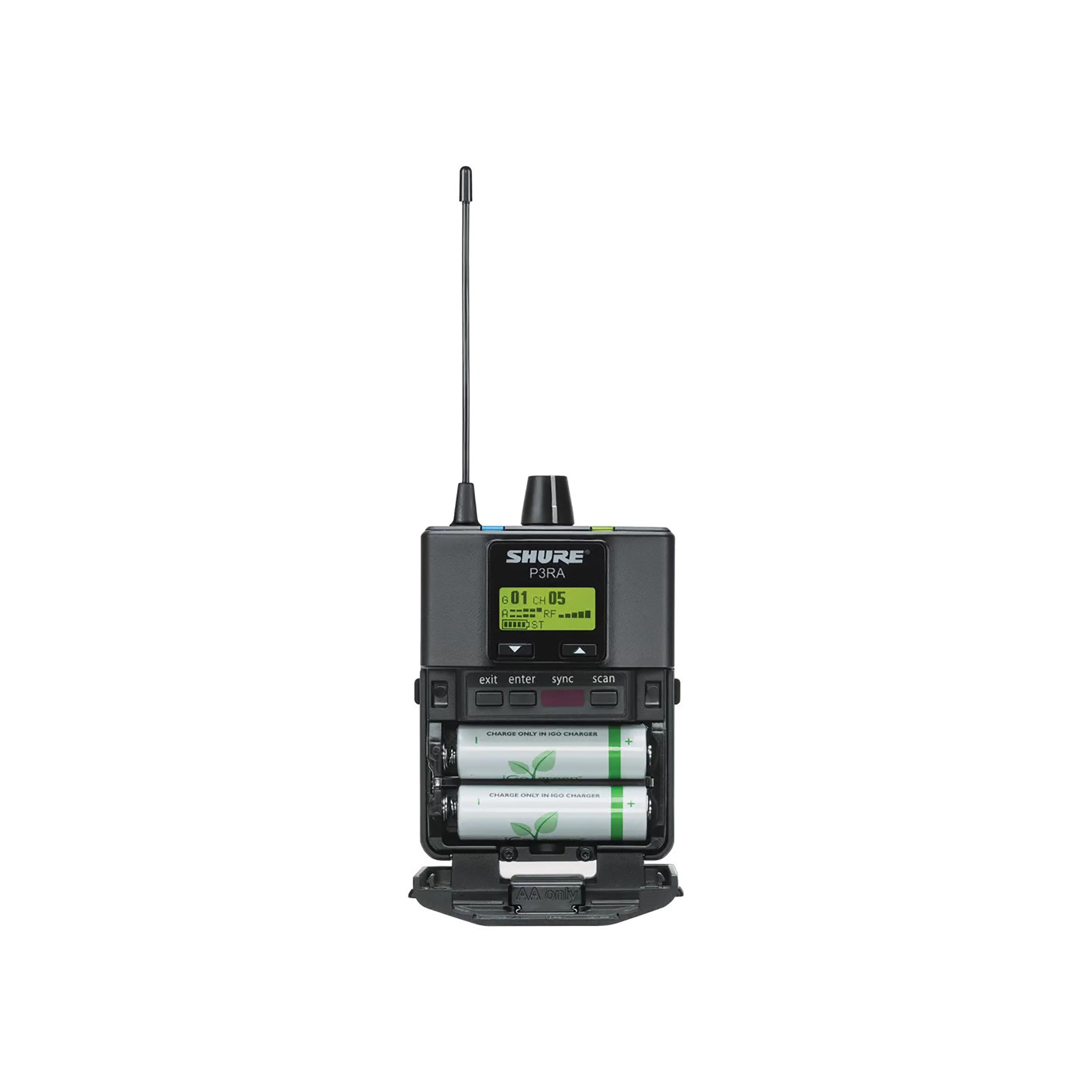B-Stock: Shure P3RA-G20 Premium Wireless Bodypack Receiver - G20 (488-511MHz) by Shure