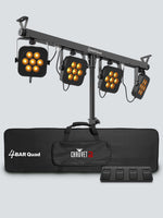 B-Stock: Chauvet 4BAR QUAD Complete Wash lighting With High-Intensity, Quad-Color RGBA LEDs by Chauvet DJ