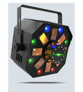Chauvet DJ Swarm Wash FX 4 en 1 RGBAW Derby giratorio con luz LED Wash