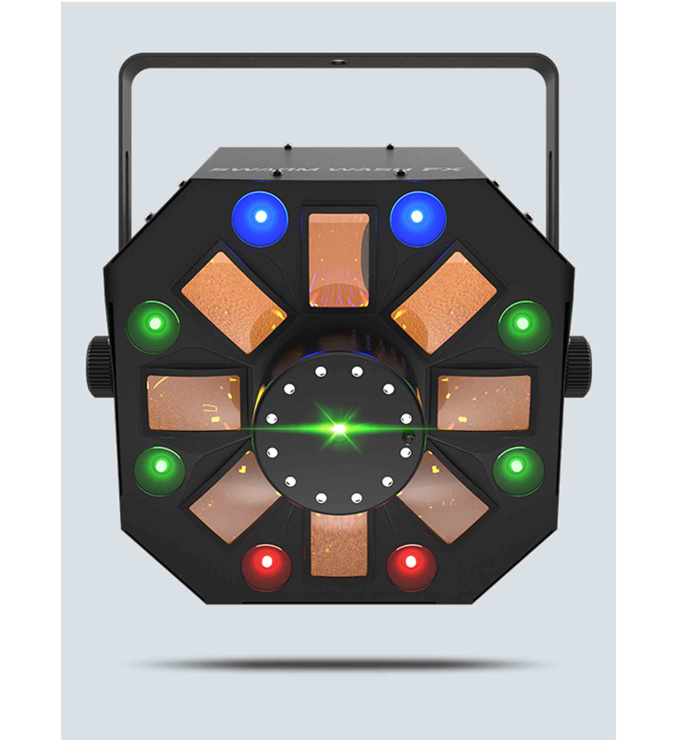 Chauvet DJ Swarm Wash FX 4 in 1 RGBAW Rotating Derby With LED Wash Light