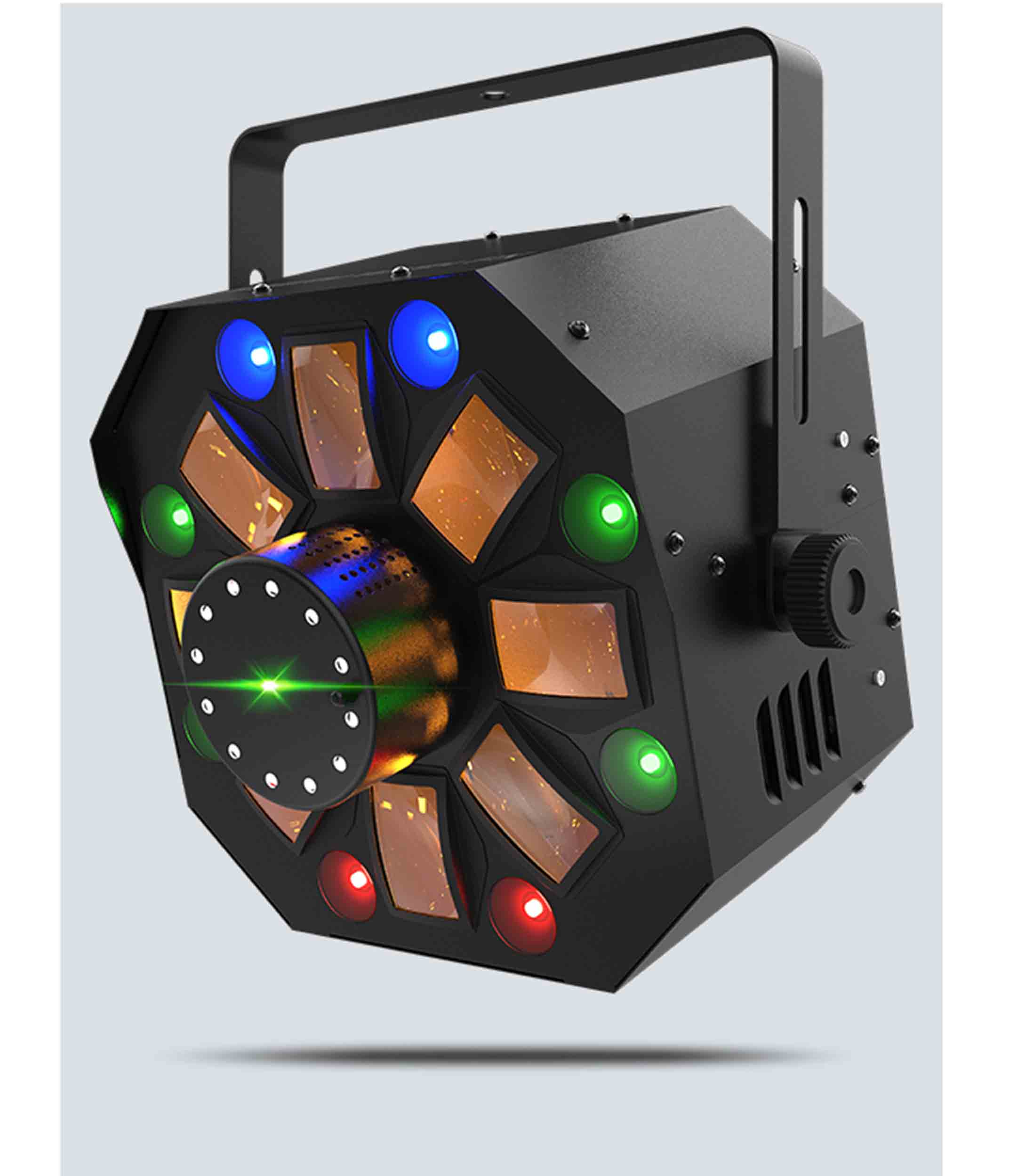 Chauvet DJ Swarm Wash FX 4 in 1 RGBAW Rotating Derby With LED Wash Light