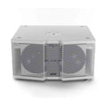 FBT CLA 208 SA W 600W Dual 8-Inch Active Subwoofer - White by FBT