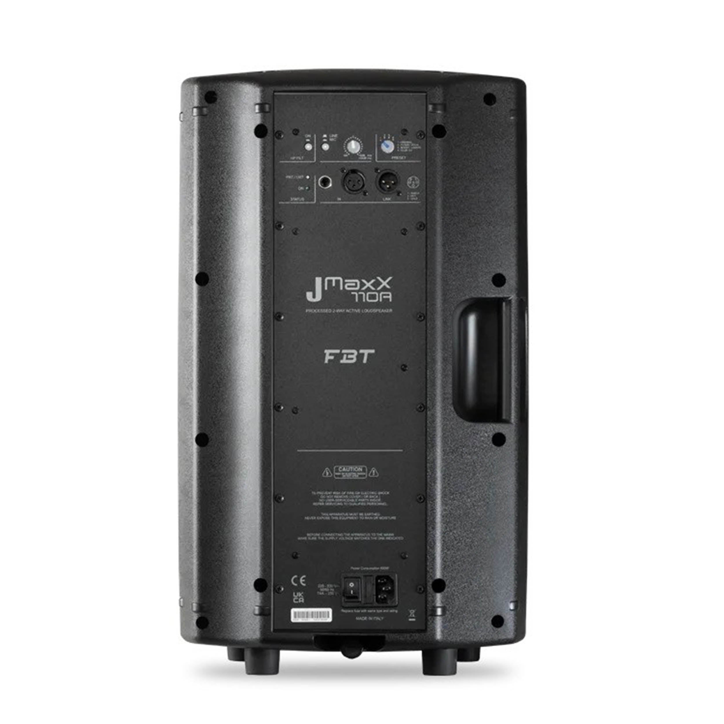 FBT JMAXX 110A 10” Active Powered Speaker - Black by FBT