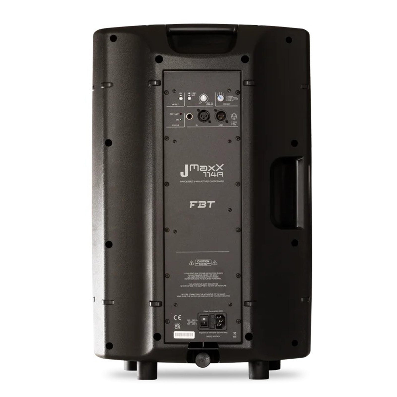 FBT JMAXX 114A 14” Active Powered Speaker - Black by FBT