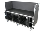ProX XS-SLAM2X12U10UCOHULK 12U Flight Style Mixing Console Case - Black