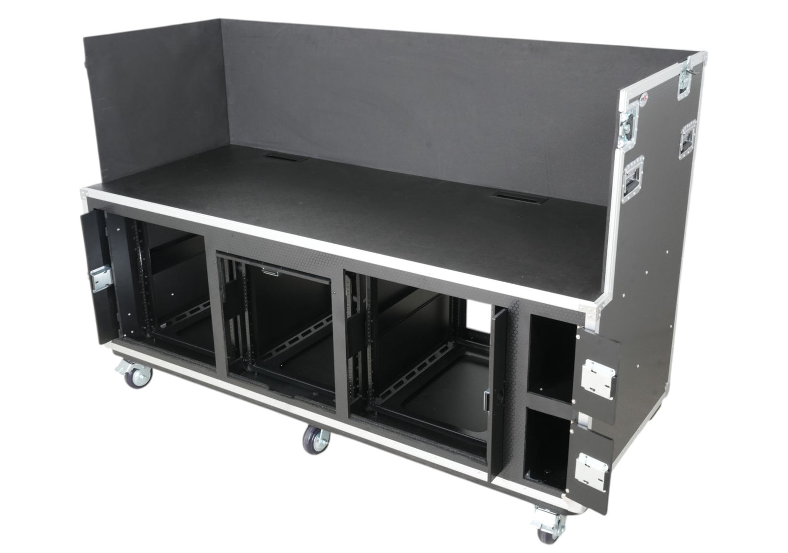 ProX XS-SLAM2X12U10UCOHULK 12U Flight Style Mixing Console Case - Black