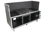ProX XS-SLAM2X12U10UCOHULK 12U Flight Style Mixing Console Case - Black