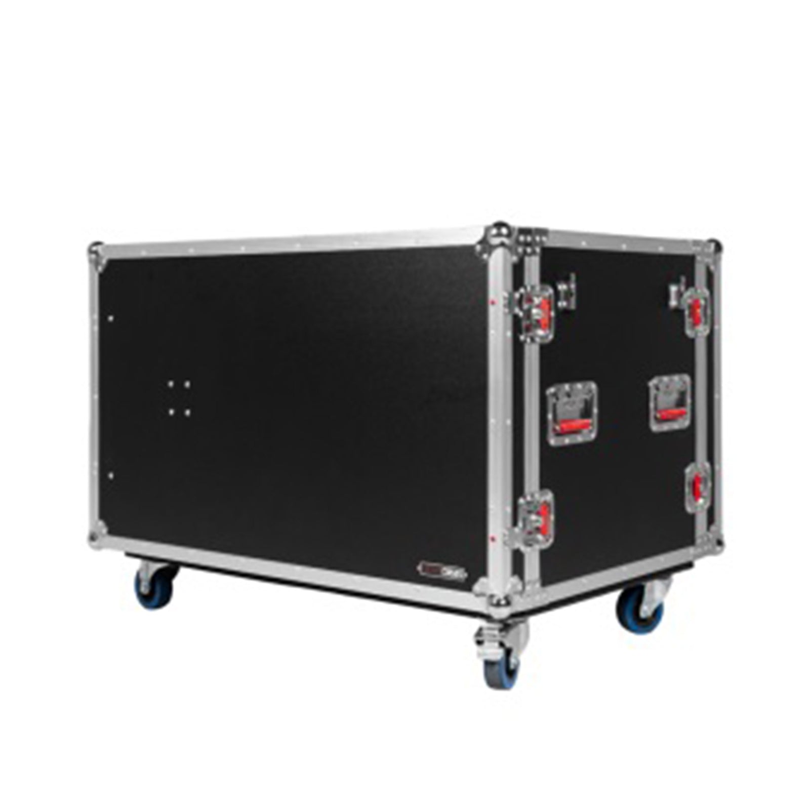 Gator GTOUR-WORKST4-12U-2T Professional Audio Workstation Case with Rack and Storage Drawers - 12U