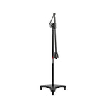 Gator GFW-MIC-STBM2000 Adjustable Studio Mic Boom Stand with Weighted Base and Locking Casters