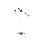 Gator GFW-MIC-STBM2000 Adjustable Studio Mic Boom Stand with Weighted Base and Locking Casters