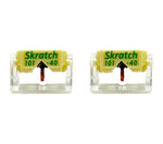 Jico J-AAC0895 2-Pack Skratch 101-40 Replacement Stylus for JICO J44A 7, J44D, IMPACT, Shure M44-7 and M44G