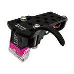 Jico J-AAC0908 Omina GENRE BNDR Better Cartridge with DVS Stylus, Mounted on Headshell
