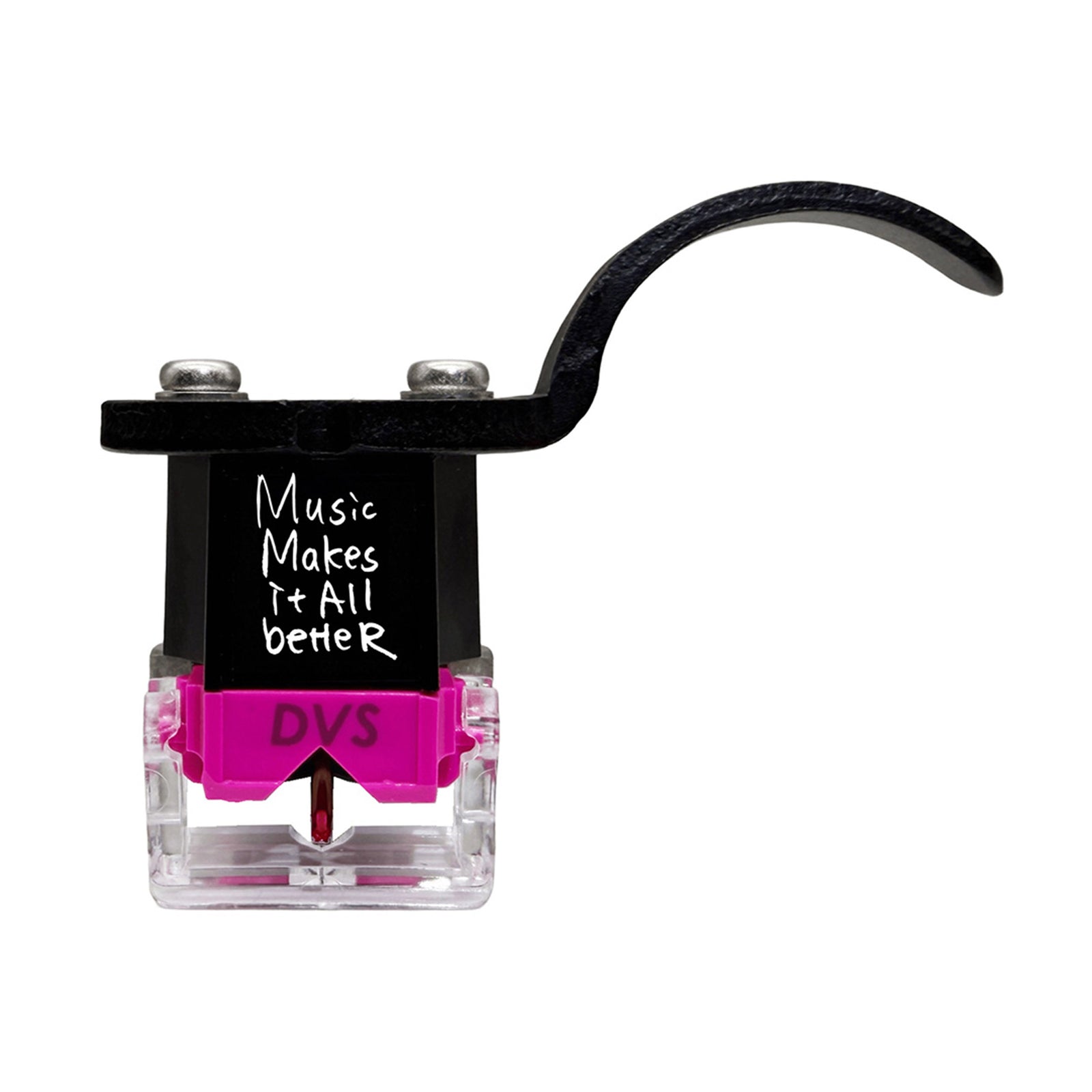 Jico J-AAC0908 Omina GENRE BNDR Better Cartridge with DVS Stylus, Mounted on Headshell