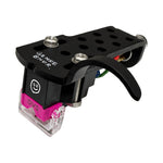 Jico J-AAC0909 Omnia GENRE BNDR Smiley J44A 7 Cartridge with DVS Stylus, Mounted on Headshell