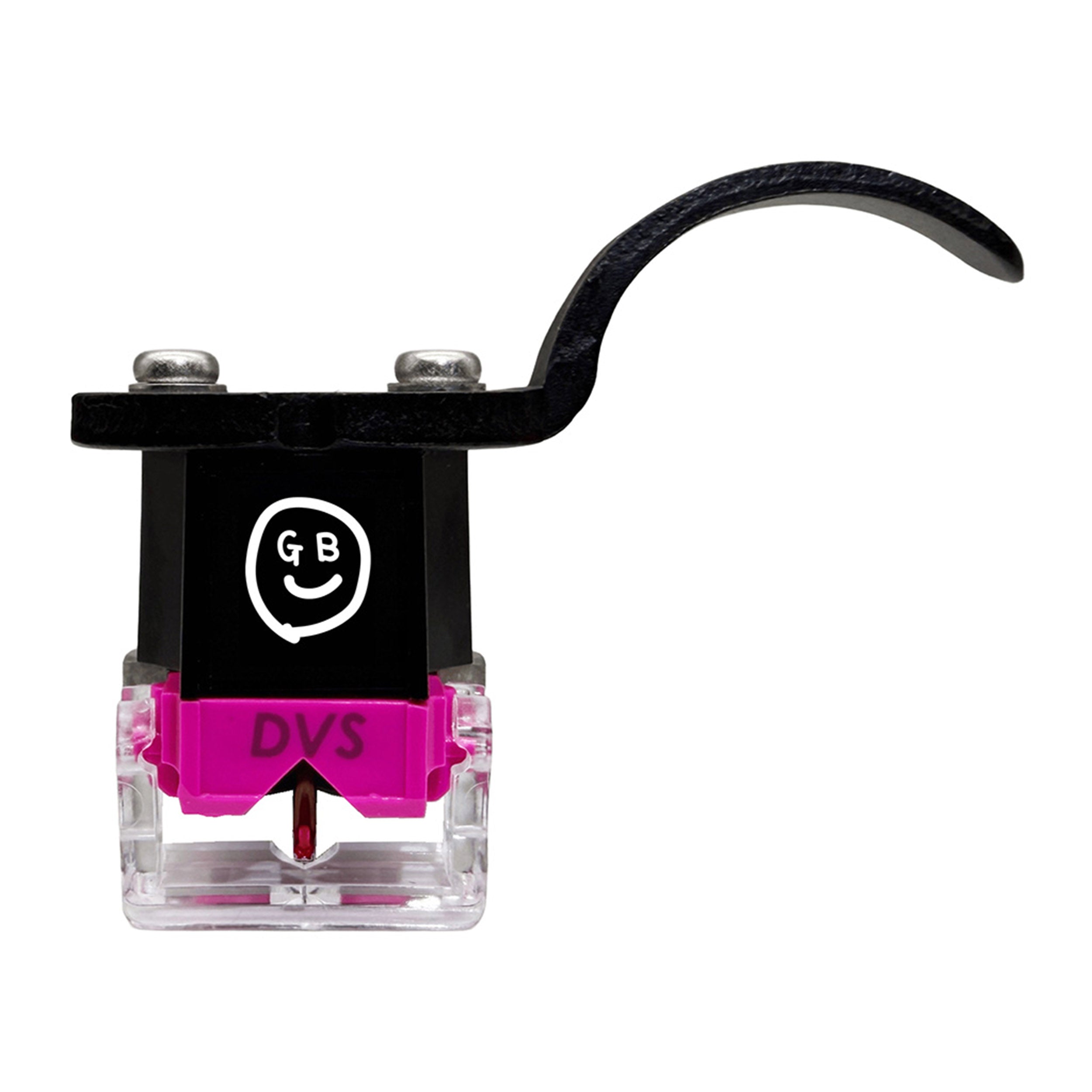 Jico J-AAC0909 Omnia GENRE BNDR Smiley J44A 7 Cartridge with DVS Stylus, Mounted on Headshell