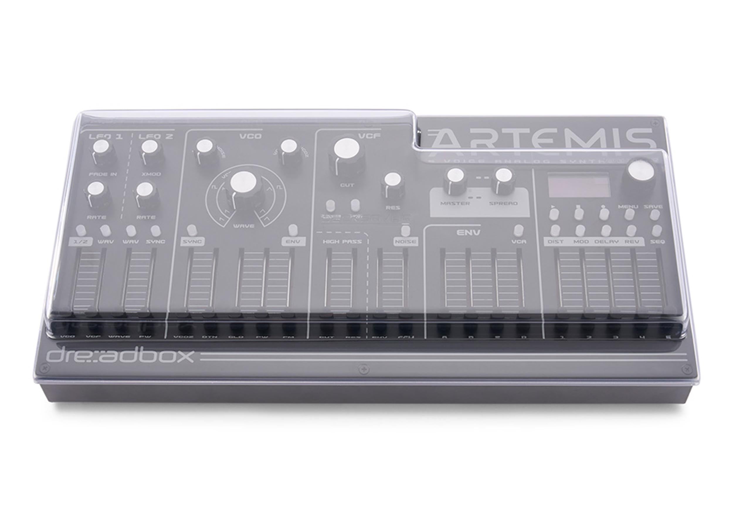 Decksaver PC-ARTEMIS Protective Cover for Dreadbox Artemis Synthesizer
