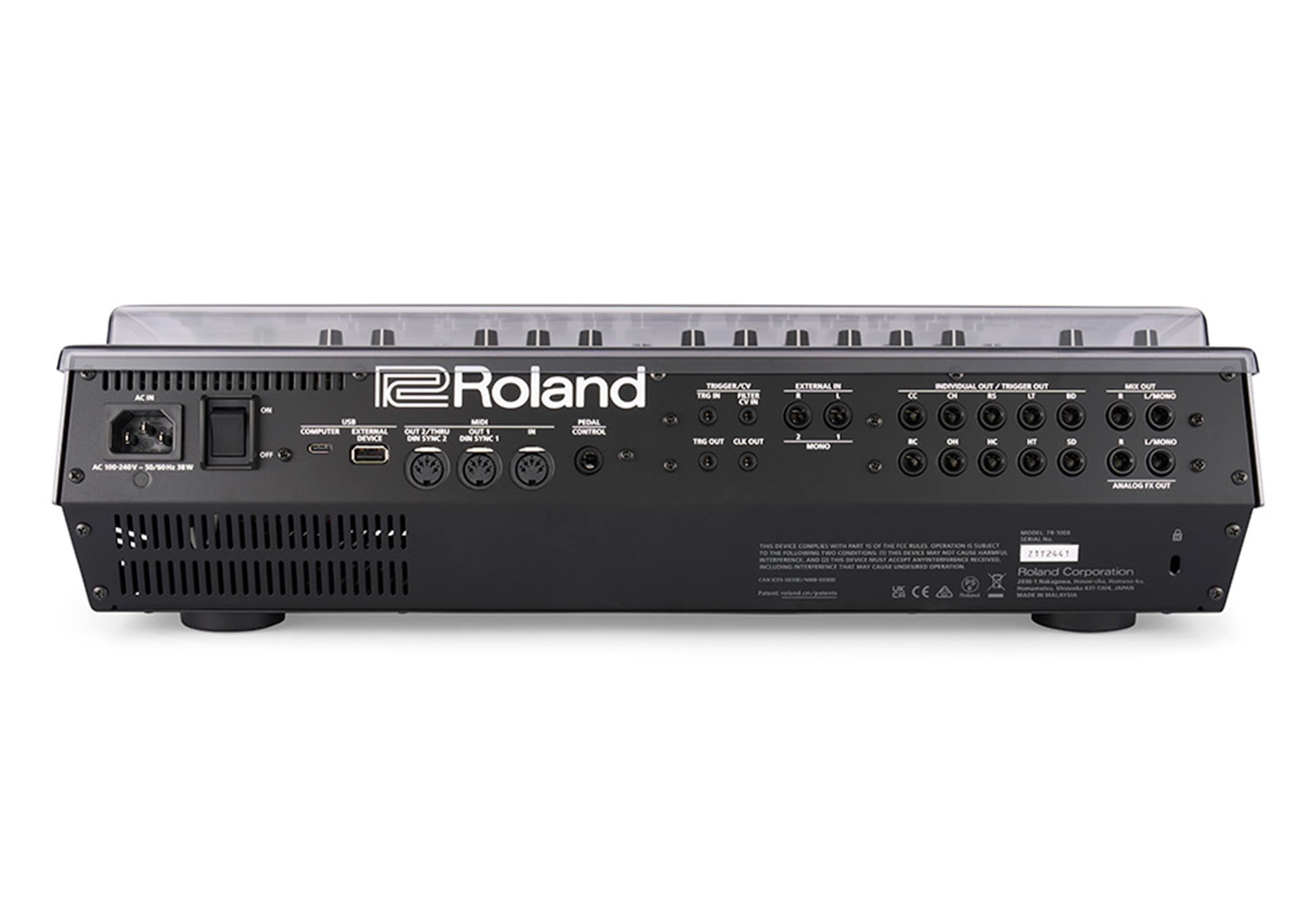 Decksaver PC-TR1000 Protective Cover for Roland TR-1000