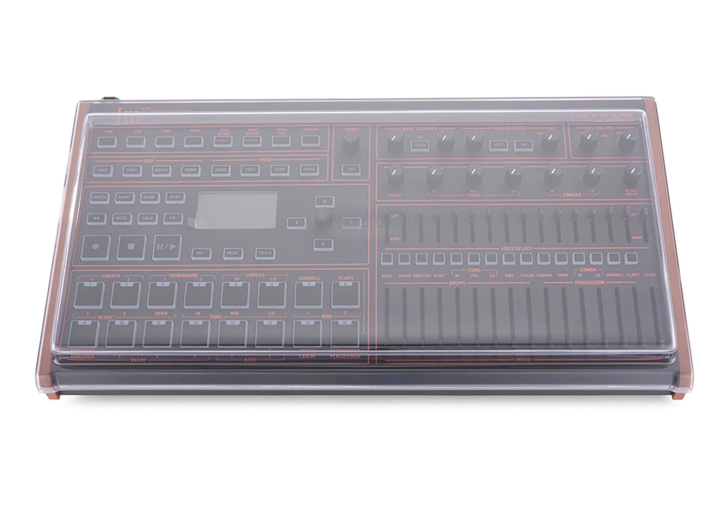 Decksaver PC-LMDRUM Protective Cover for Behringer LmDrum
