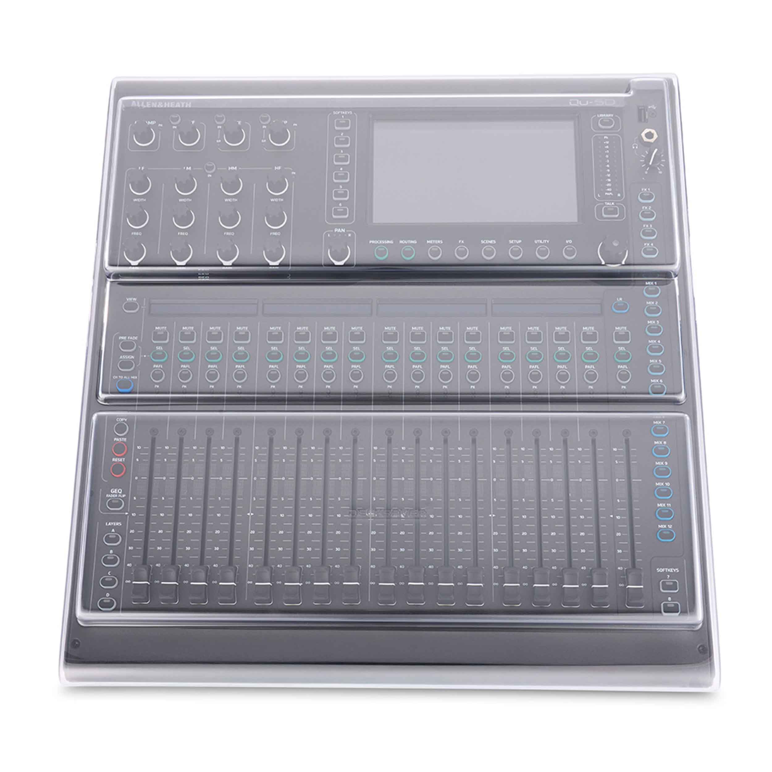 Decksaver PC-QU5D Premium Protective Cover for QU-5 and QU-5D Allen & Heath