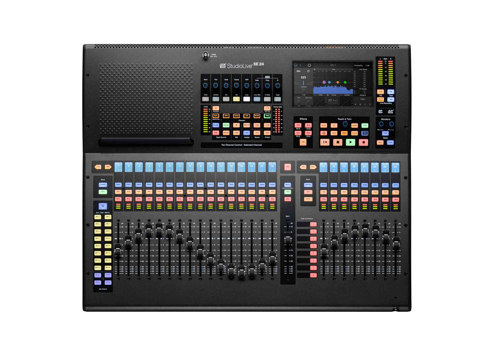 PreSonus STUDIOLIVE SE24, 40-Channel Digital Console Mixer with 25 Motorized Faders