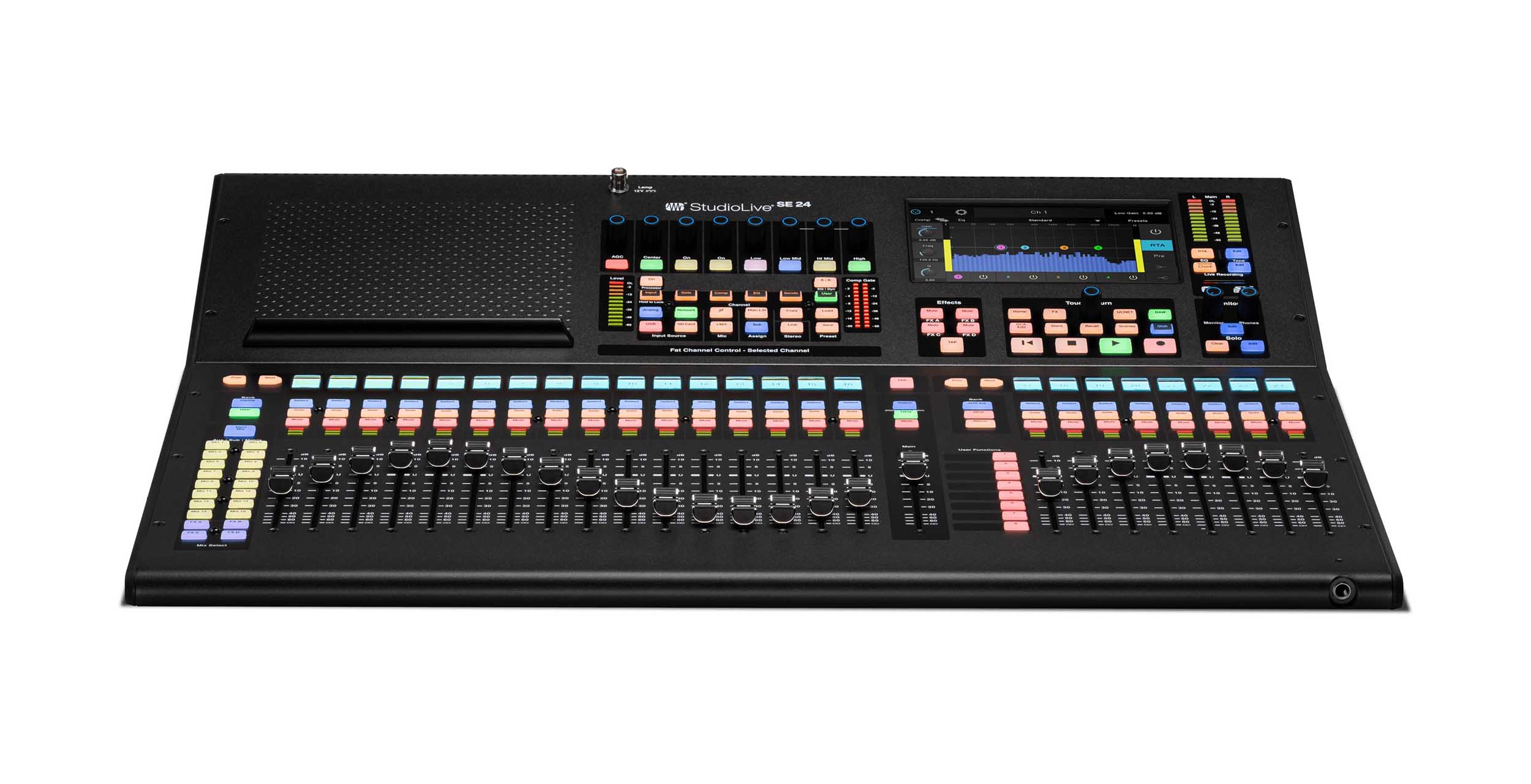 PreSonus STUDIOLIVE SE24, 40-Channel Digital Console Mixer with 25 Motorized Faders