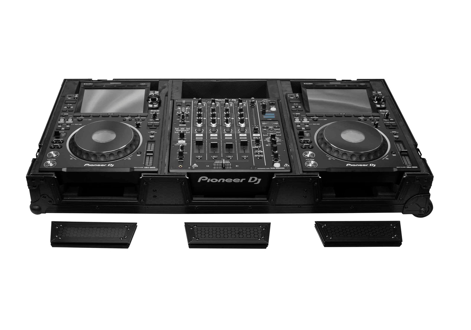 Odyssey 810158 Industrial Board DJ Case for 12" DJ Mixers - B-Stock