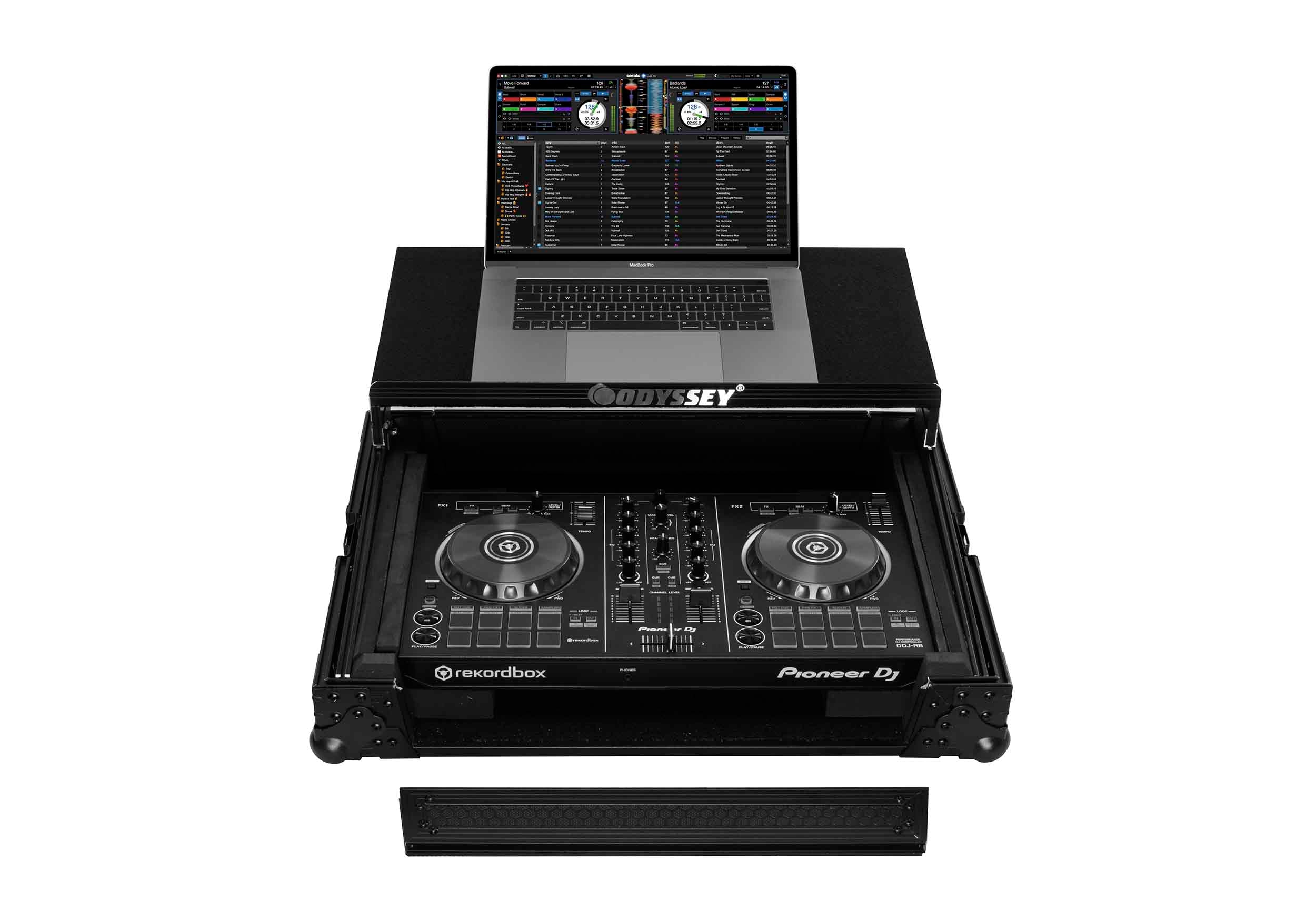 Odyssey 810165 Industrial Board Glide Style DJ Case for DDJ-RB Controller