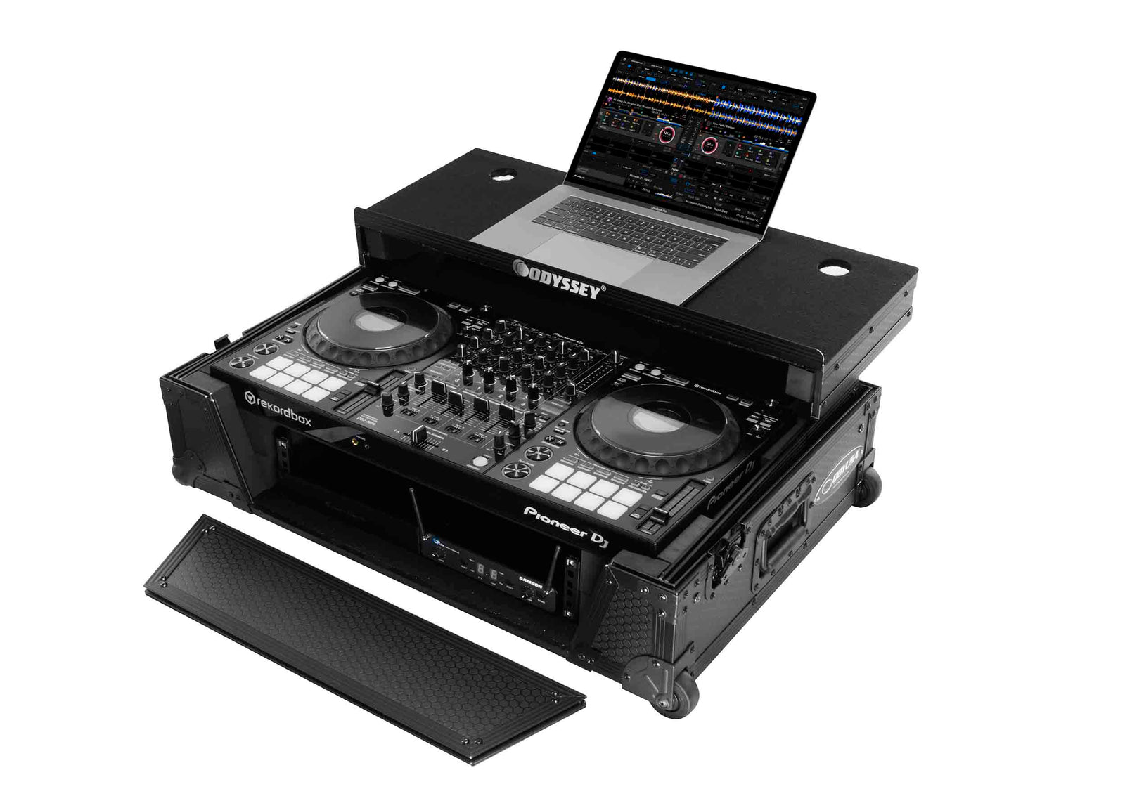 Odyssey 810240 Industrial Board Glide Style 2U Controller Case - Open Box