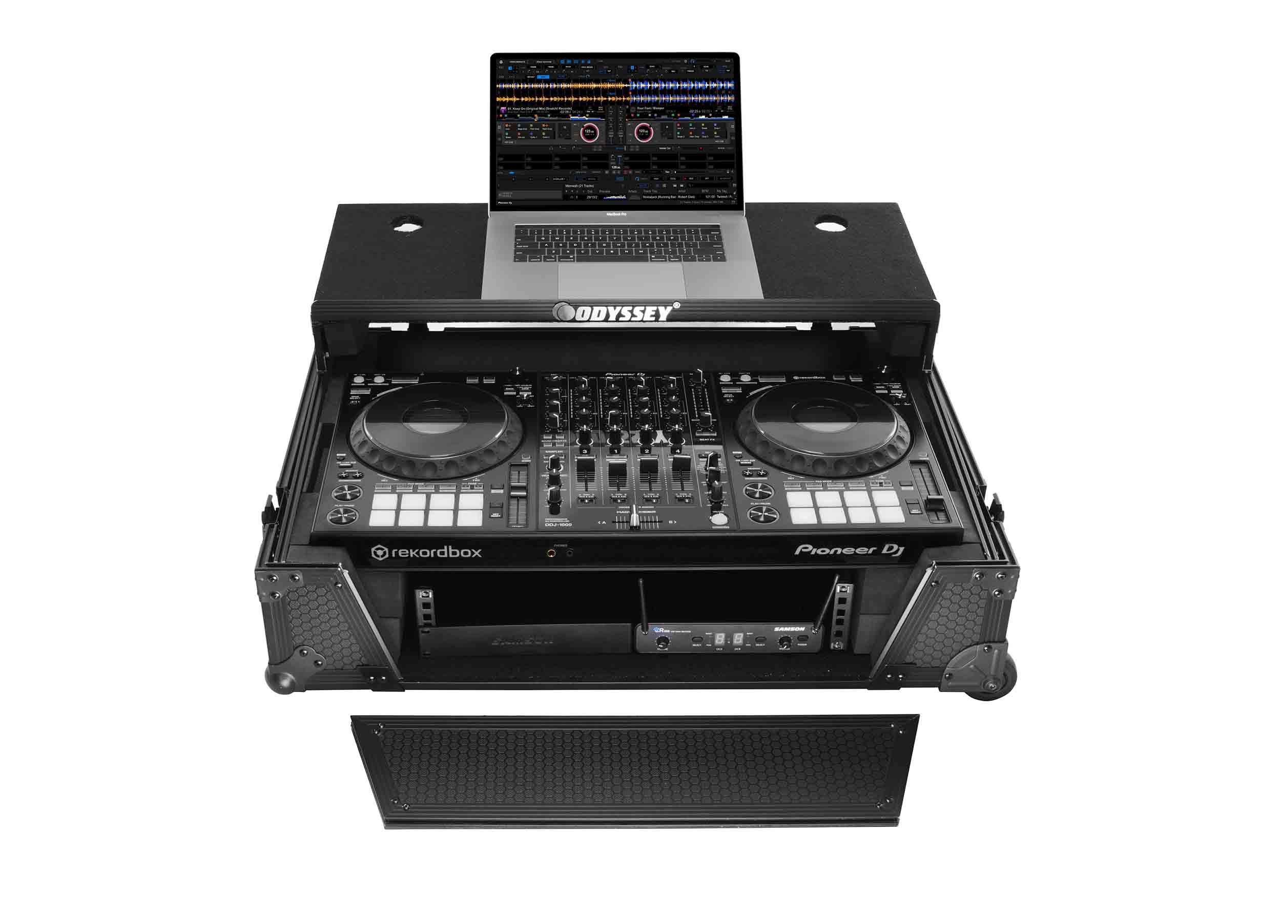 Odyssey 810240 Industrial Board Glide Style 2U DJ Case