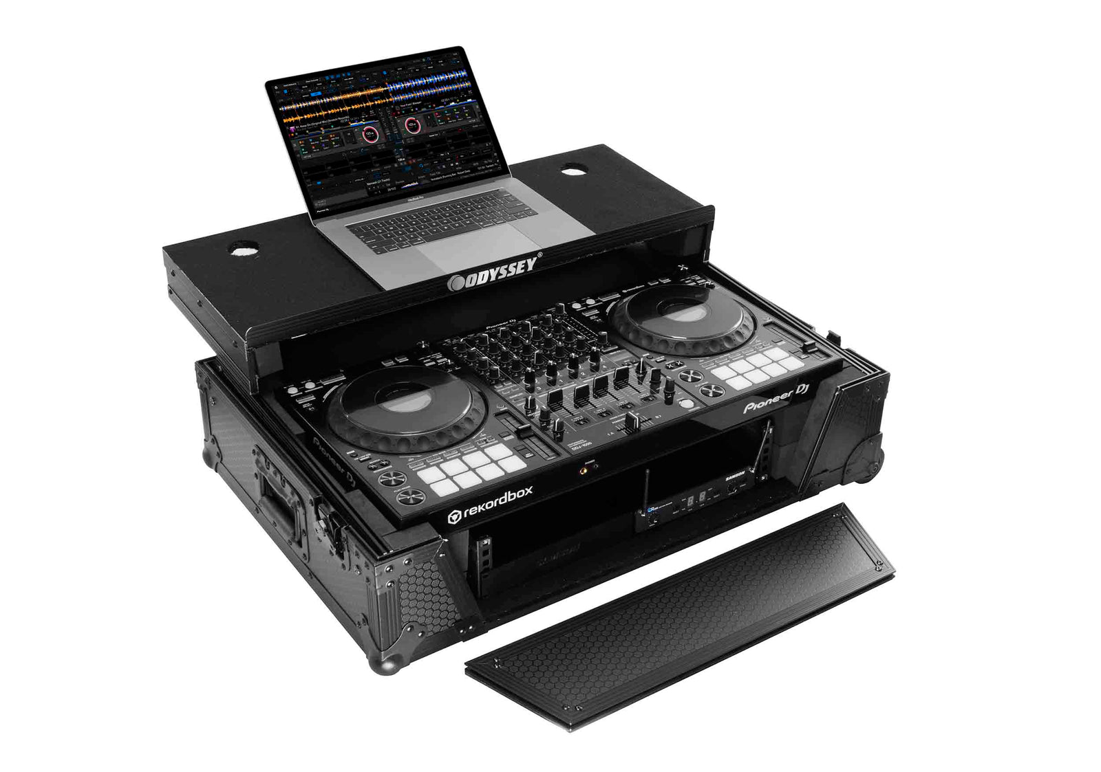 Odyssey 810240 Industrial Board Glide Style 2U DJ Case