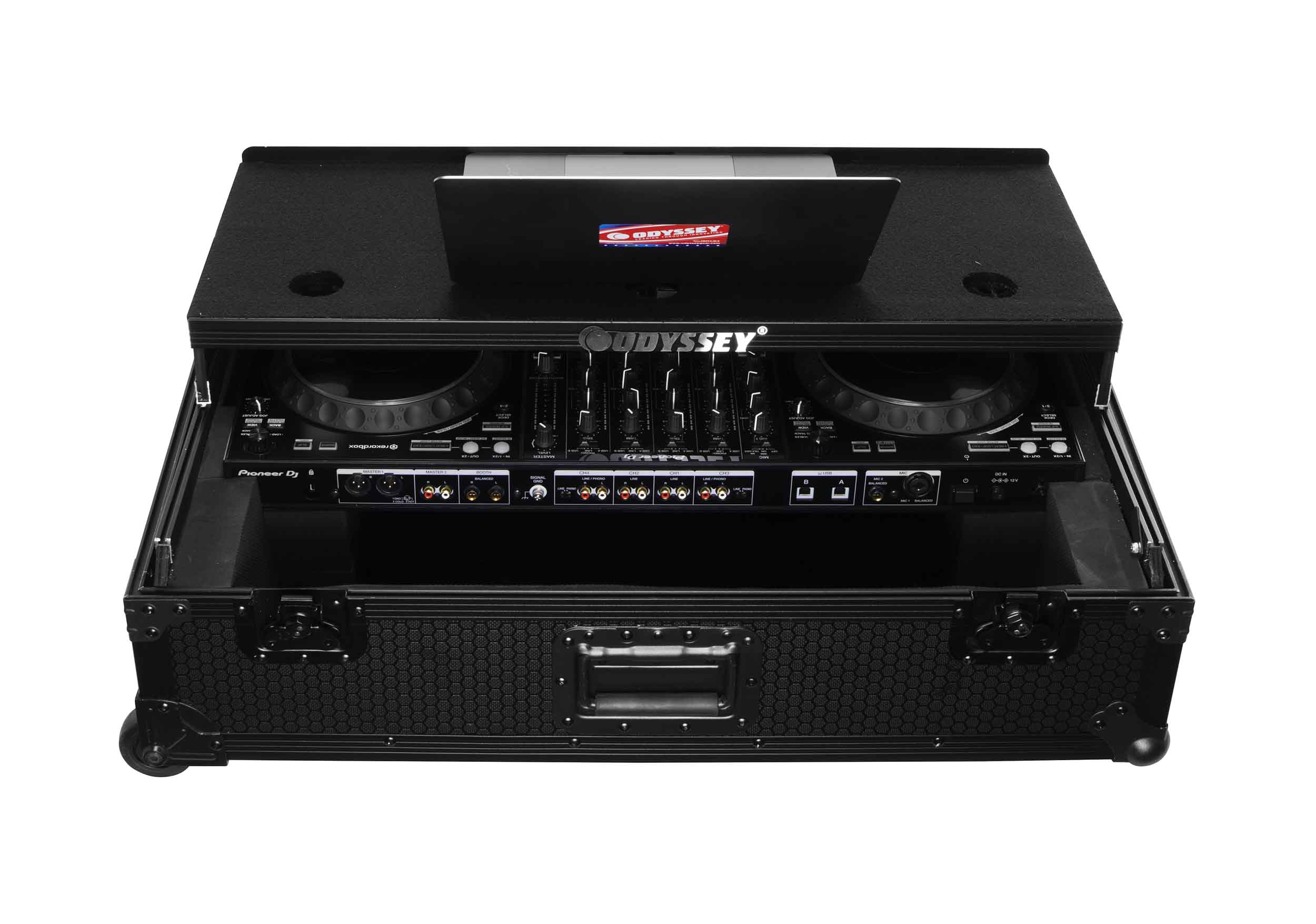 Odyssey 810240 Industrial Board Glide Style 2U DJ Case