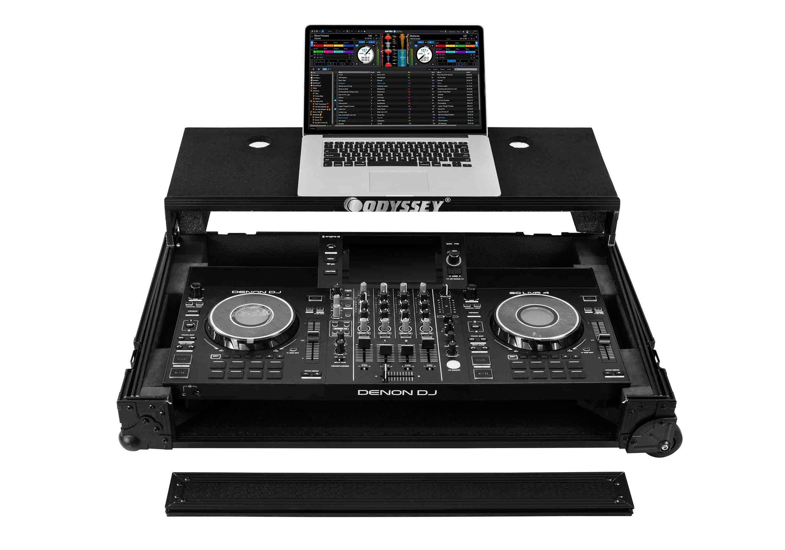 Odyssey 810SC4M DJ Case w/ Glide Style Laptop Platform for SC