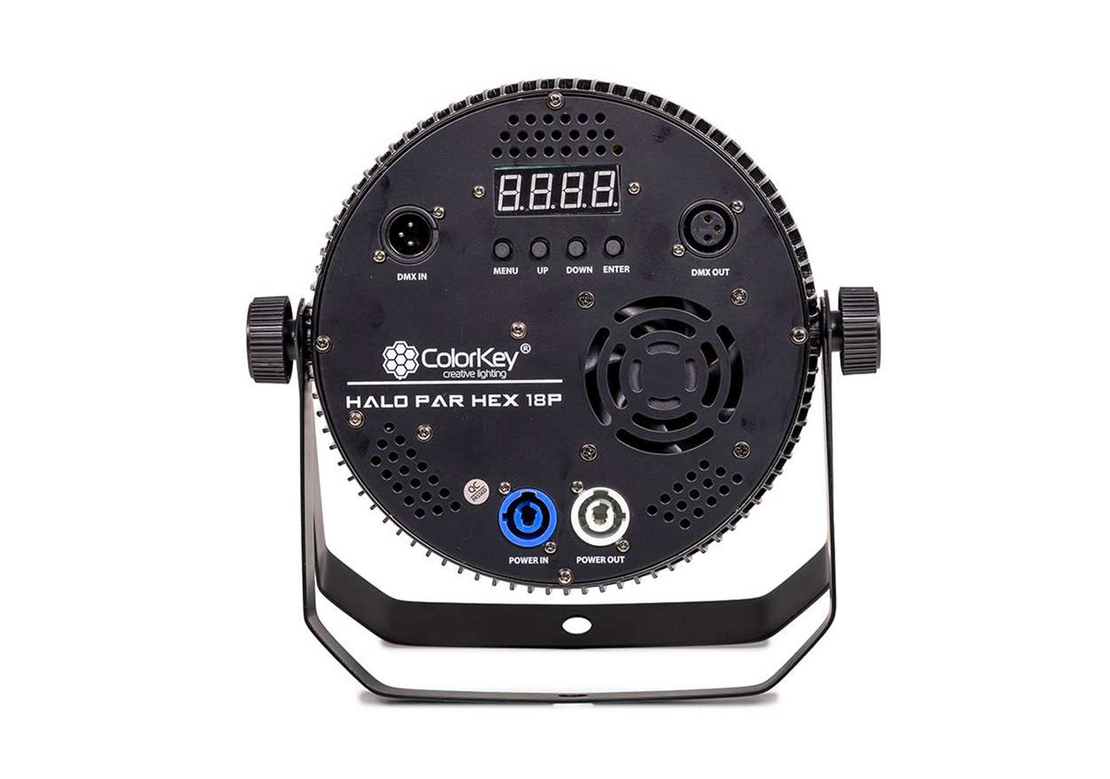 Colorkey CKU-5073 Halo Par HEX 18P - 18x10W RGBWA+UV LED Wash Light with Pixel Mapping